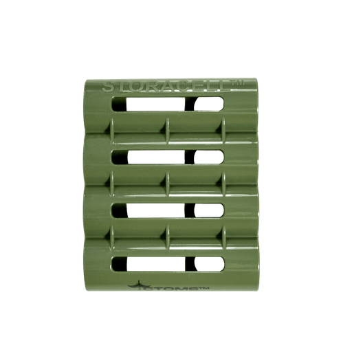 Storacell SlimLine AA (Military Green) w/CTOMS Logo