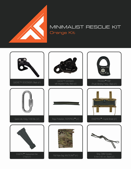 Minimalist Rescue Kit - Orange Kit