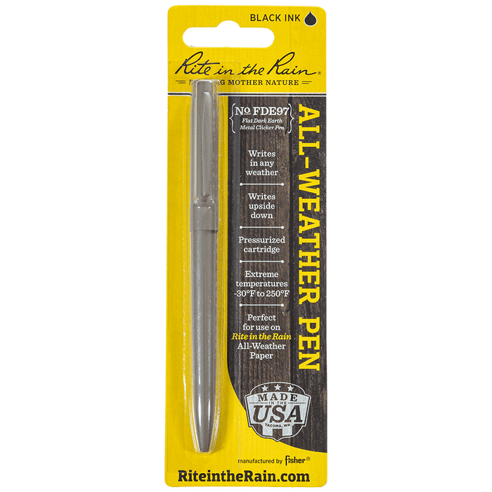 All - Weather Metal Pen, Black Ink