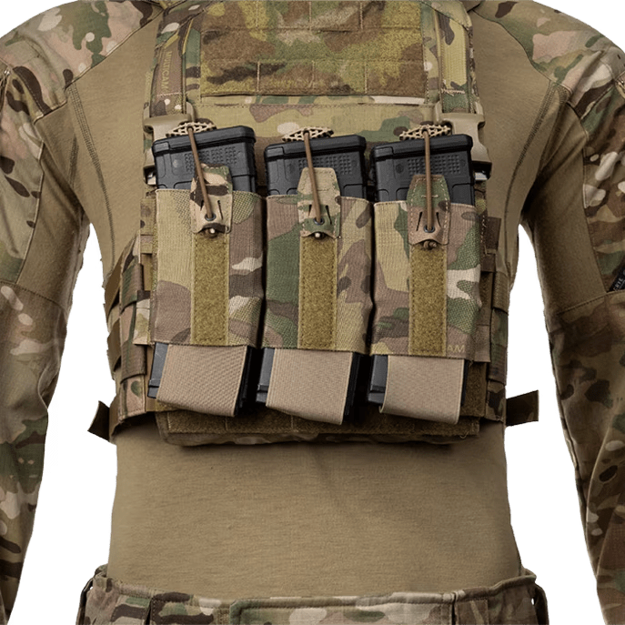 Crye LPV™ M4 Lowdraw Triple Mag Pouch
