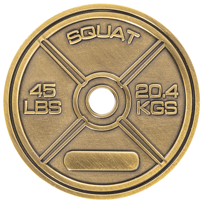 CTOMS Squat Major Milestone Coin