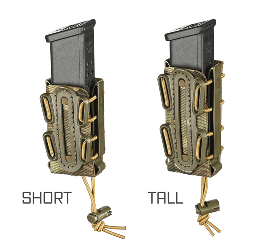 Double Soft Shell Scorpion Rifle Mag Carrier-Tall