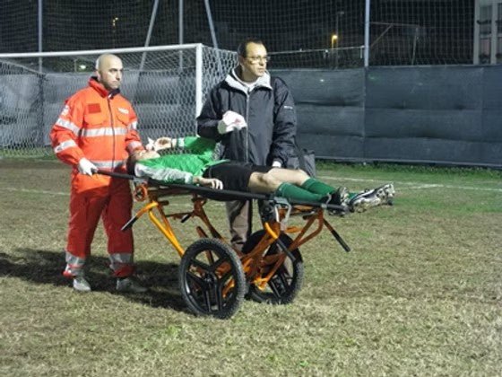 EL2000 Patient Transport Device with Solid Wheels