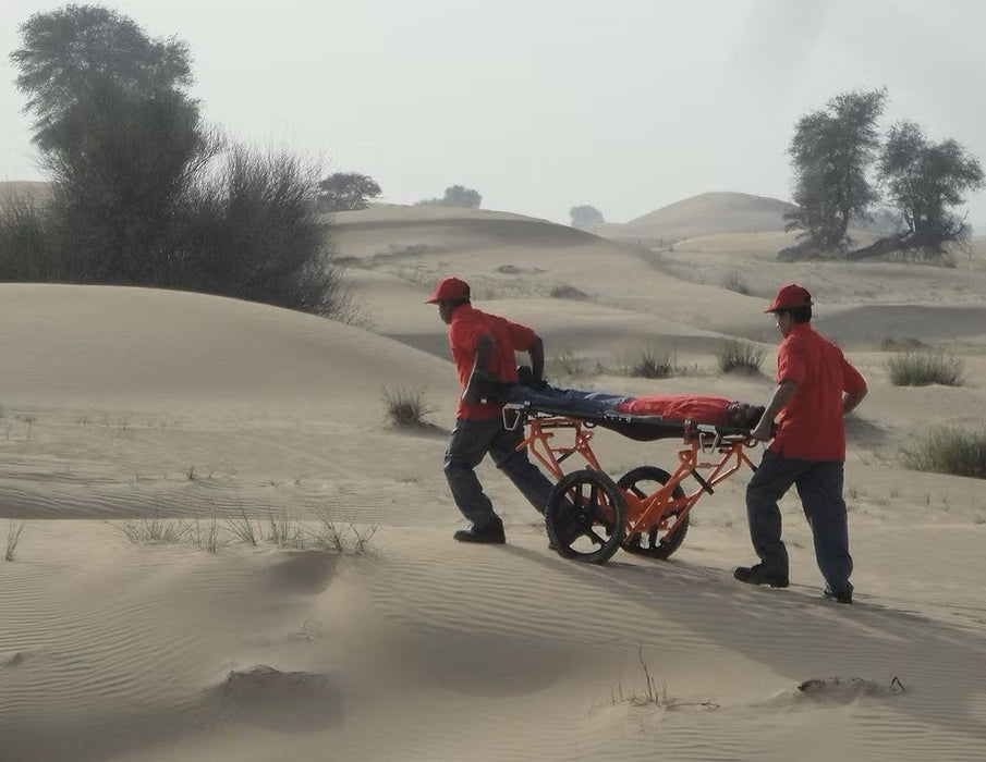 EL2000 Patient Transport Device with Solid Wheels