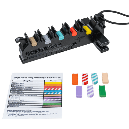 Flat Line Medication ID Tabs for FieldMate and EvacMate