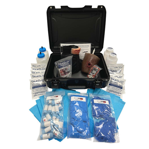 GSW & TQ Trainer - Rescue Essentials/TrueClot Bleeding Control Instructors Kit