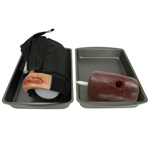 GSW & TQ Trainer - Rescue Essentials/TrueClot Bleeding Control Instructors Kit