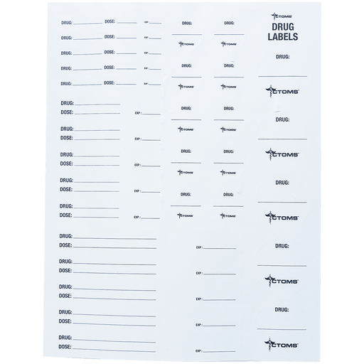 OTC Drug Capsule Label Sheet
