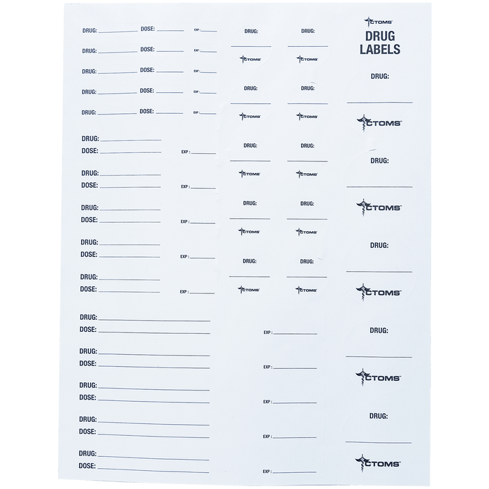 OTC Drug Capsule Label Sheet