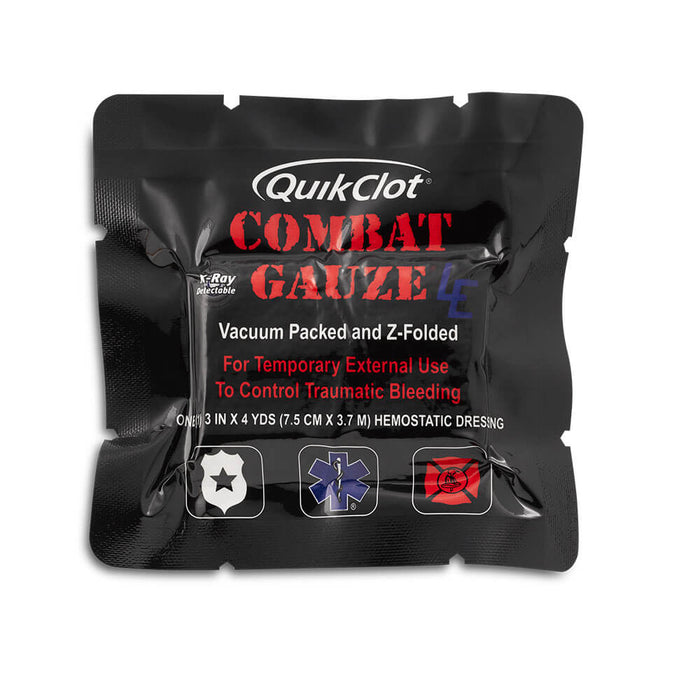 QuikClot®Combat Gauze™LE, 3"x4yd z - fold