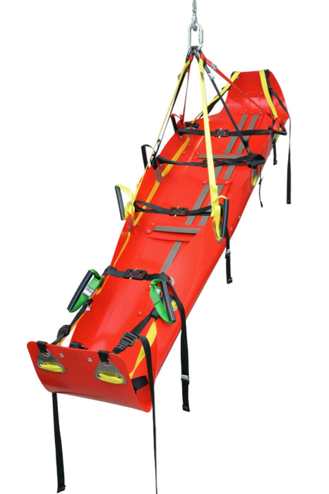 RL2700RX - V203 RollUP Rescue Stretcher, Civilian Rescue, Red