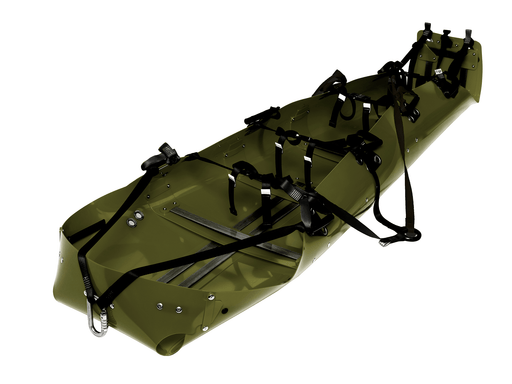RL4900GX - V03 RollUP Rescue Stretcher, Military Rescue, Olive Green