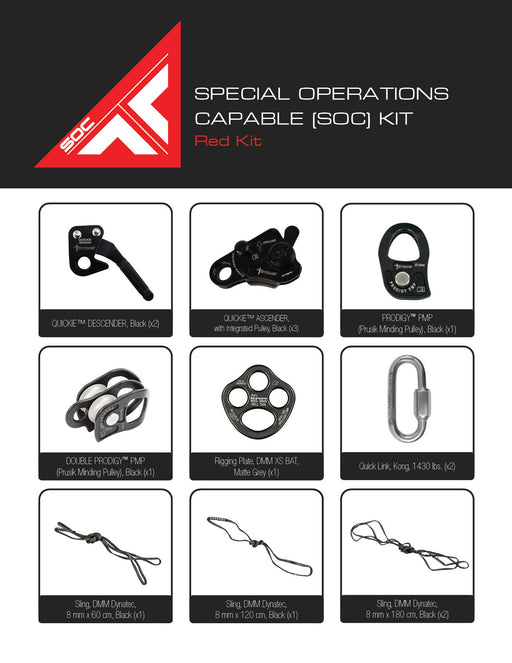 Special Operations Capable (Soc) Kit - Red Kit