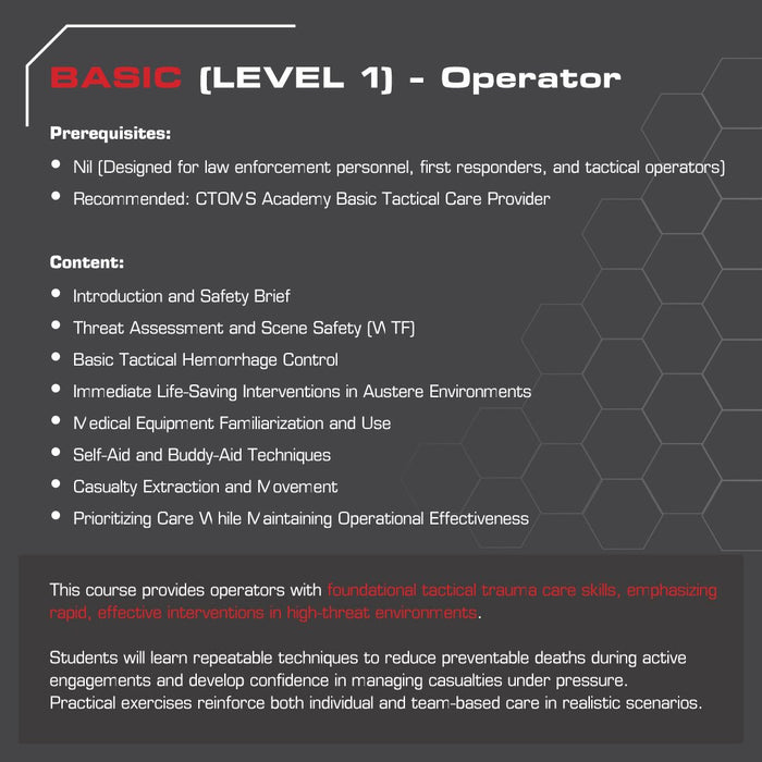 TTC Level 1 Course - Edmonton, 19 October 2026