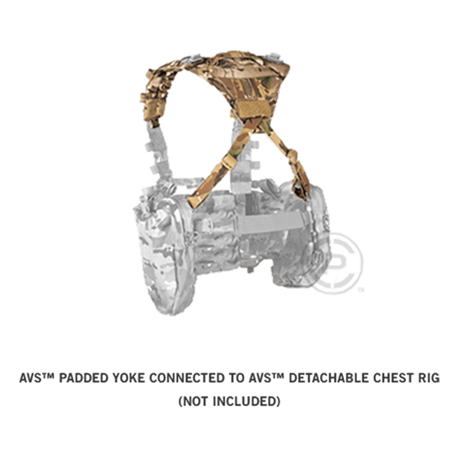 thumbnail image 2 of Crye Precision AVS Padded Yoke - Ranger Green - One Size - Made In USA 2 of 3