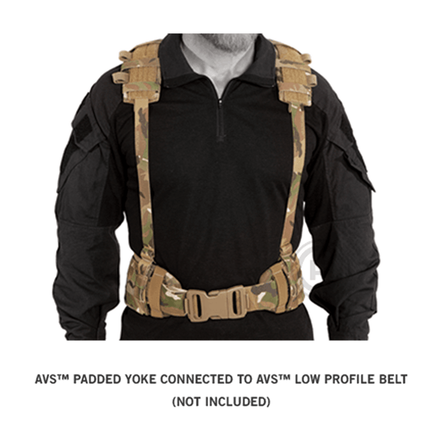 Crye Precision AVS Padded Yoke - Ranger Green - One Size - Made In USA