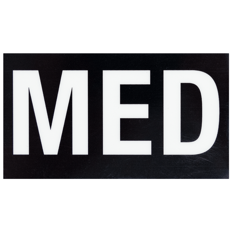 MED Sticker, Glow — CTOMS