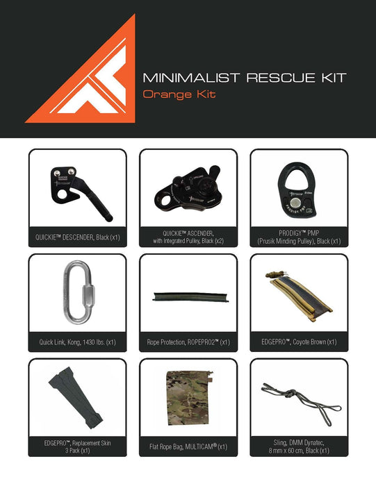 Minimalist Rescue Kit - Orange Kit