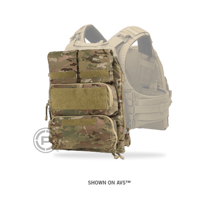 Panel, CRYE, Pouch Zip-On