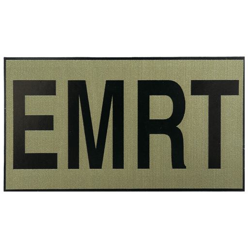 Patch, Printed/IR, "EMRT" 90x50mm, Ranger Green