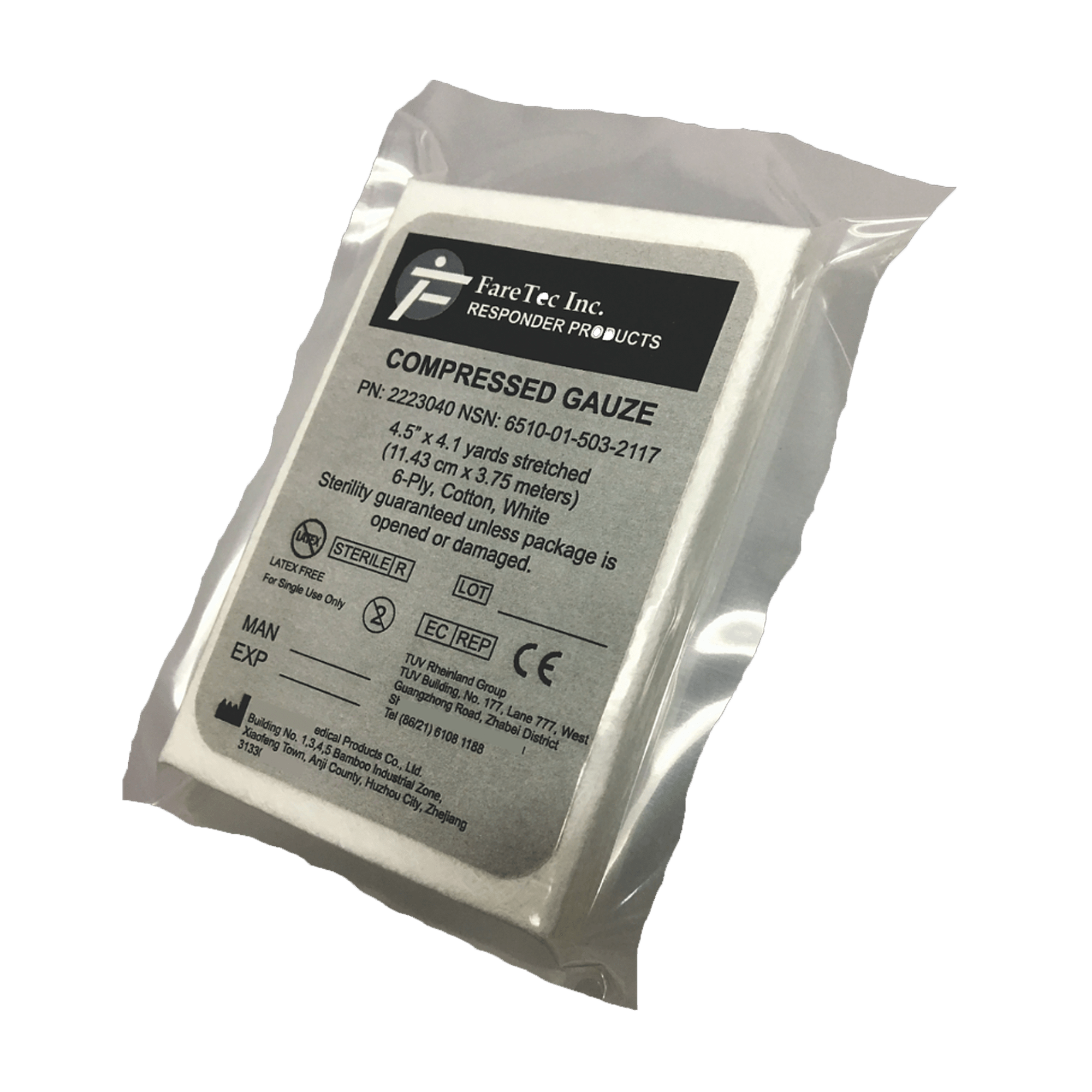 Responder Compressed Gauze — CTOMS