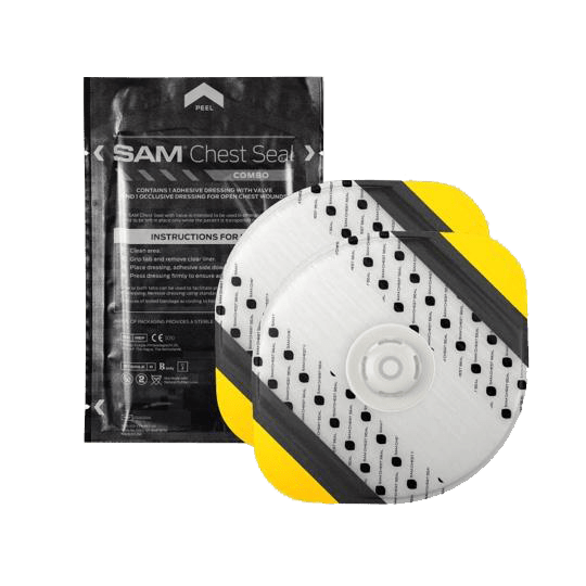 SAM Chest Seal Combo (1xValved & 1xNon-Valved) — CTOMS