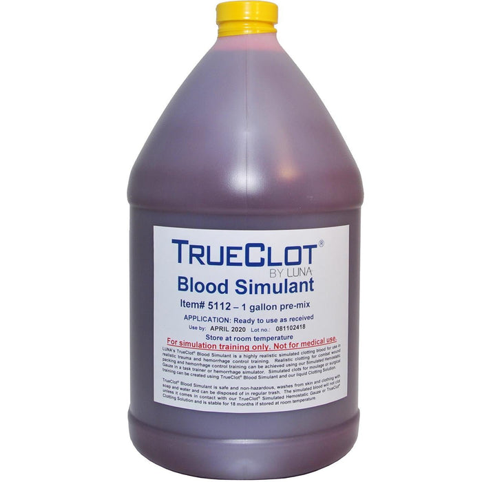 TrueClot®Blood Simulant, Pre-Mixed, Blood, Training