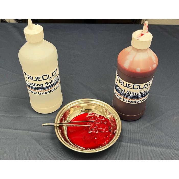 TrueClot®Blood Simulant, Pre-Mixed, Blood, Training